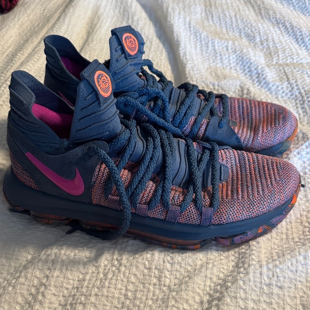 Nike KD 10 All Star Men’s 9 Fuschia - 897817-400 Sneakers - Picture 2 of 3